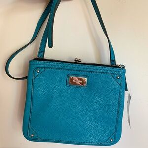 Bright Blue Crossbody Bag Purse